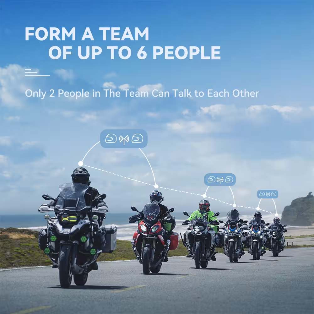 interfono per moto Bluetooth cuffie