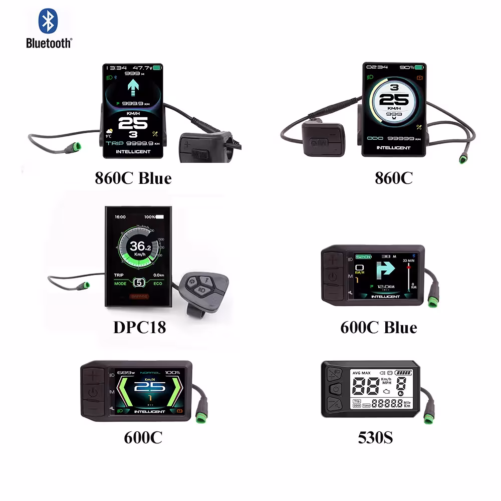 schermo bici elettrico