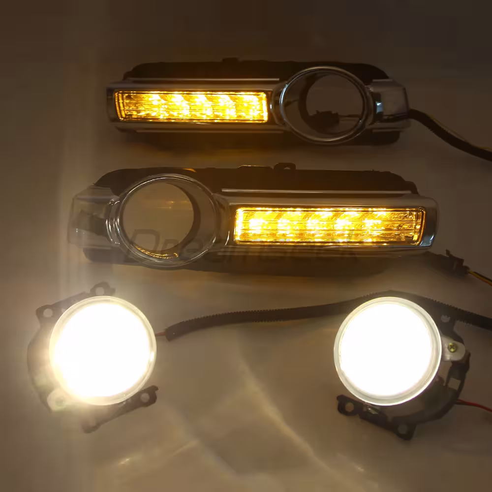 LED daytime running lights for Mitsubishi Pajero