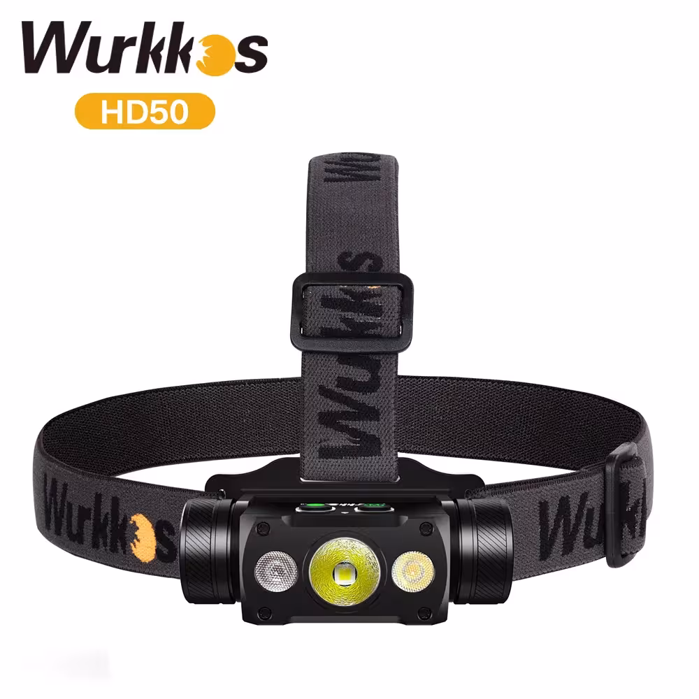 Lampe frontale LED avec USB-C