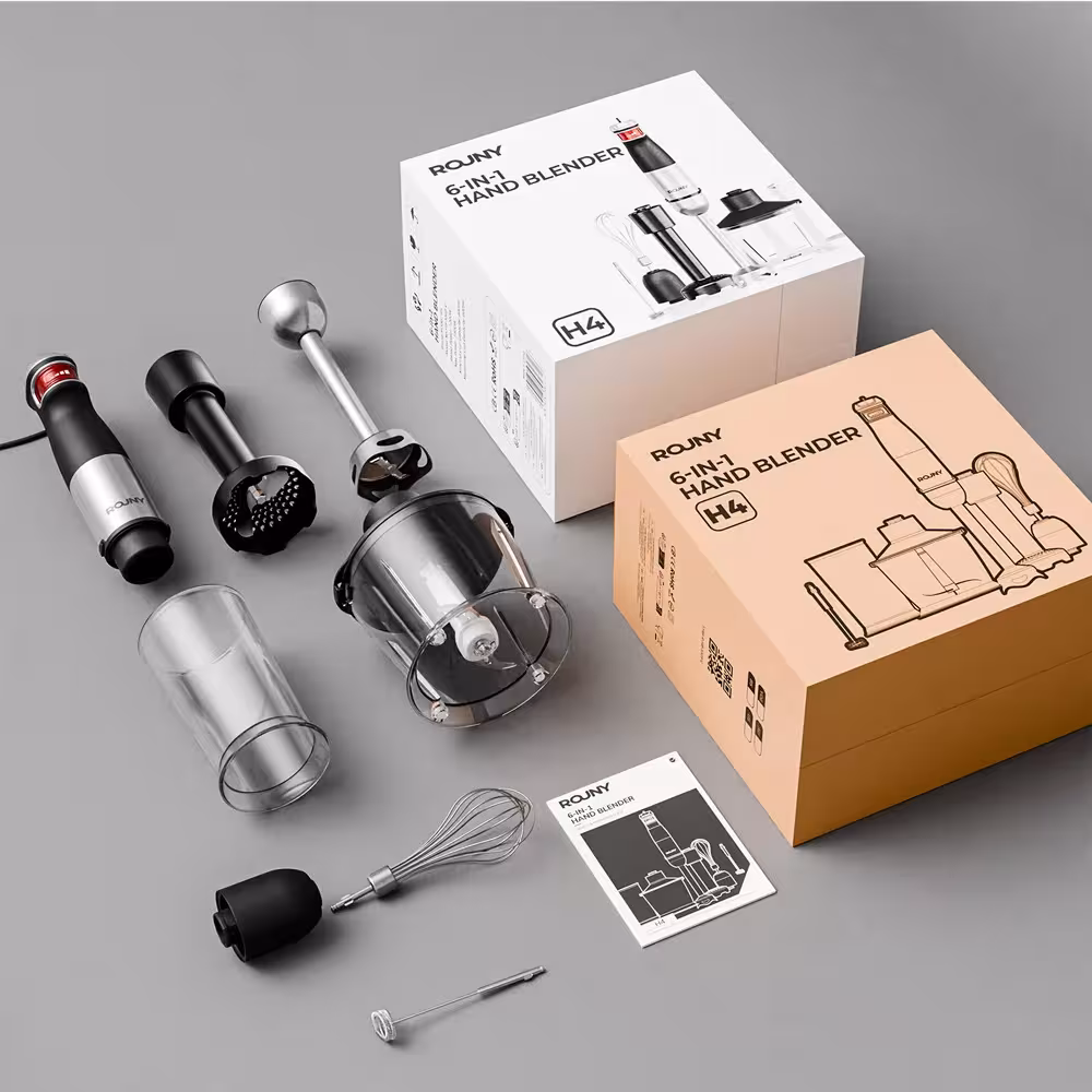 mixeur de cuisine en acier inoxydable