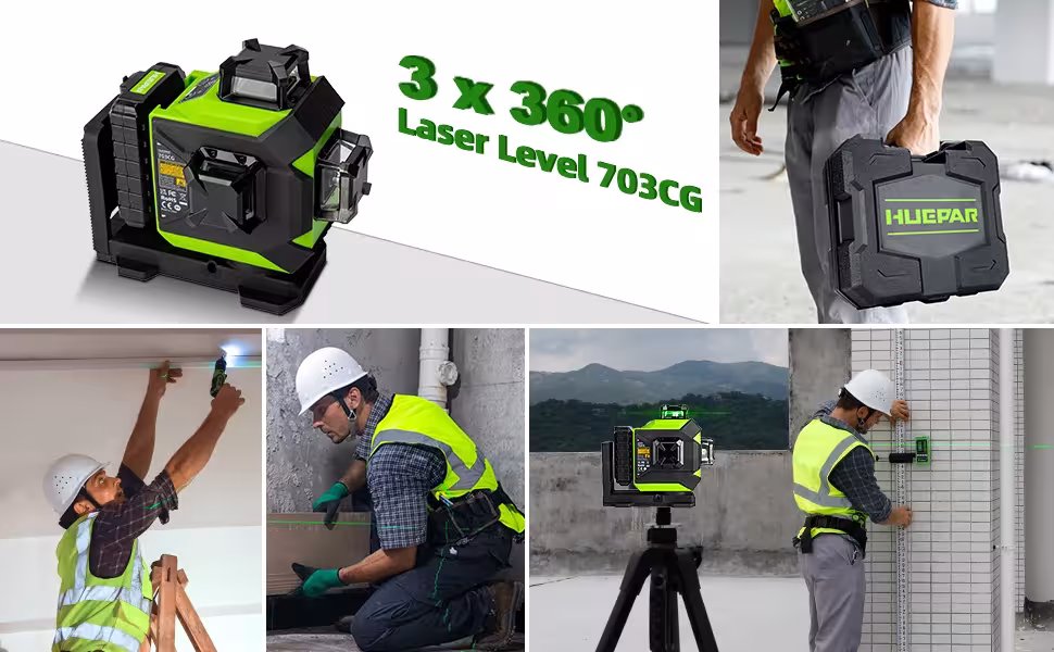 nivel laser verde