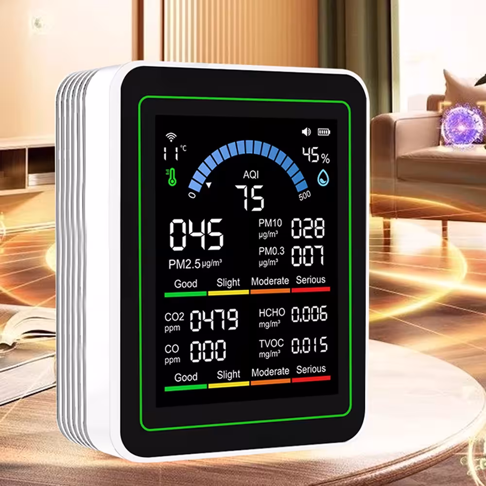 medidor de calidad del aire WiFi