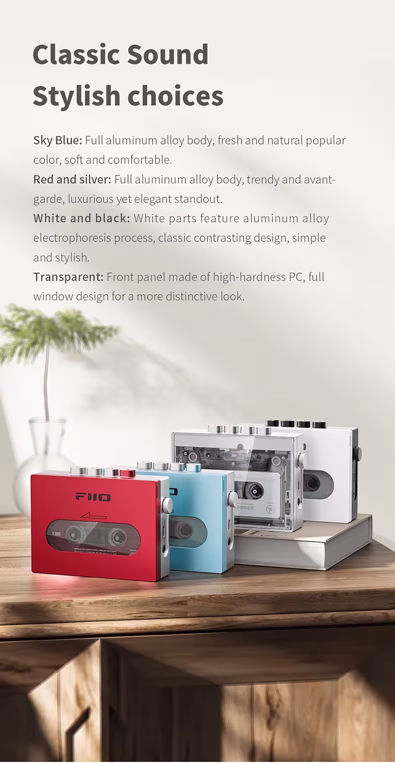 FiiO CP13 kasetės grotuvas