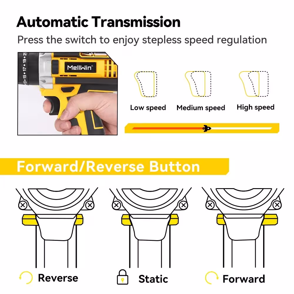 21V electric impact drill