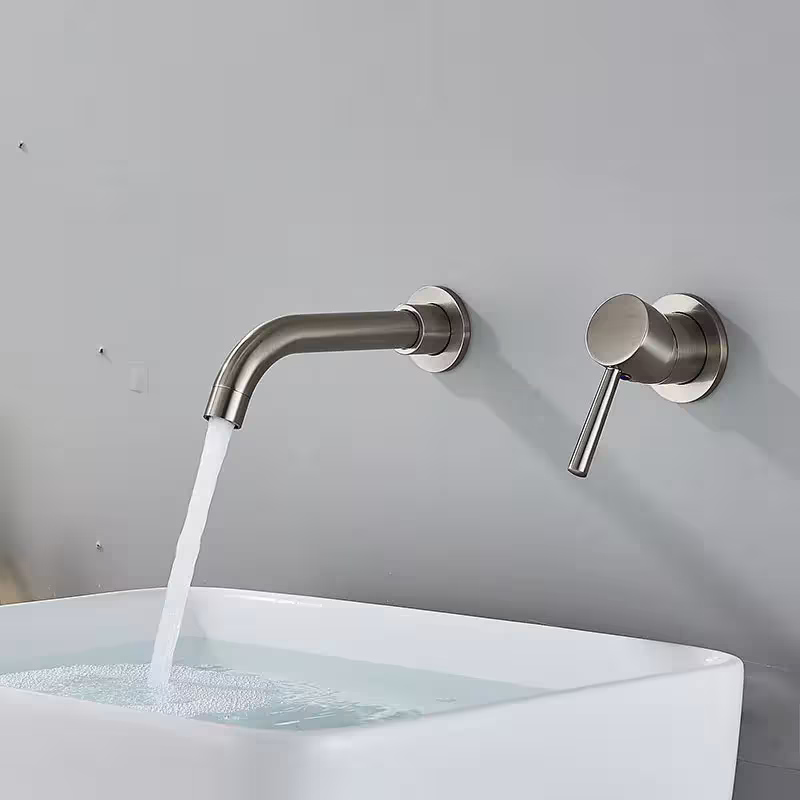 mélangeur de salle de bain en foin