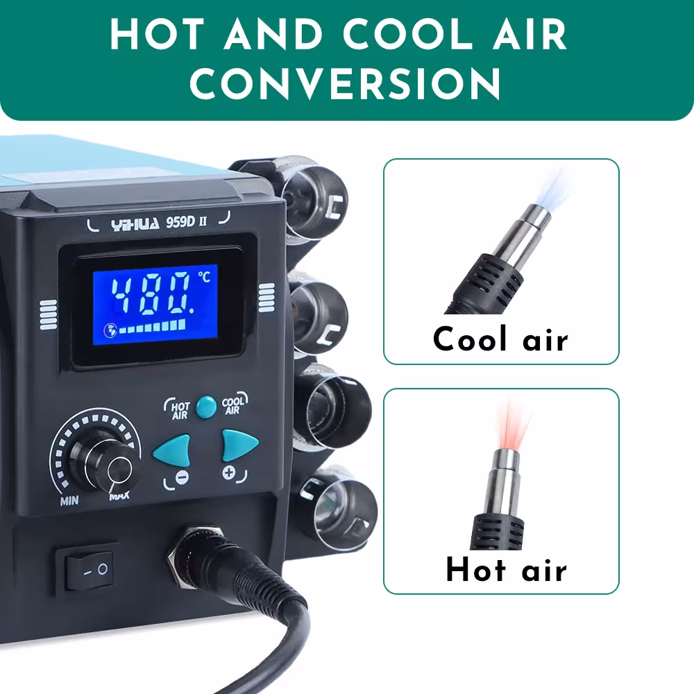 hot air soldering station