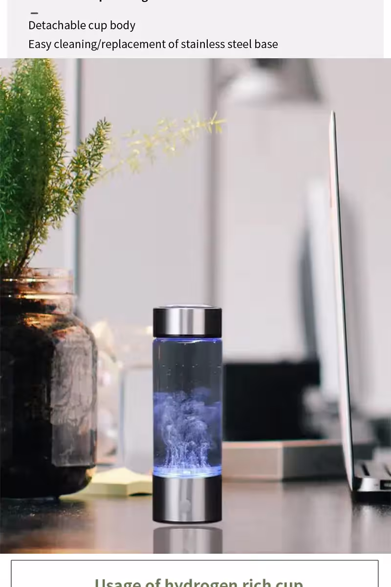 tasse d'eau d'hydrogène