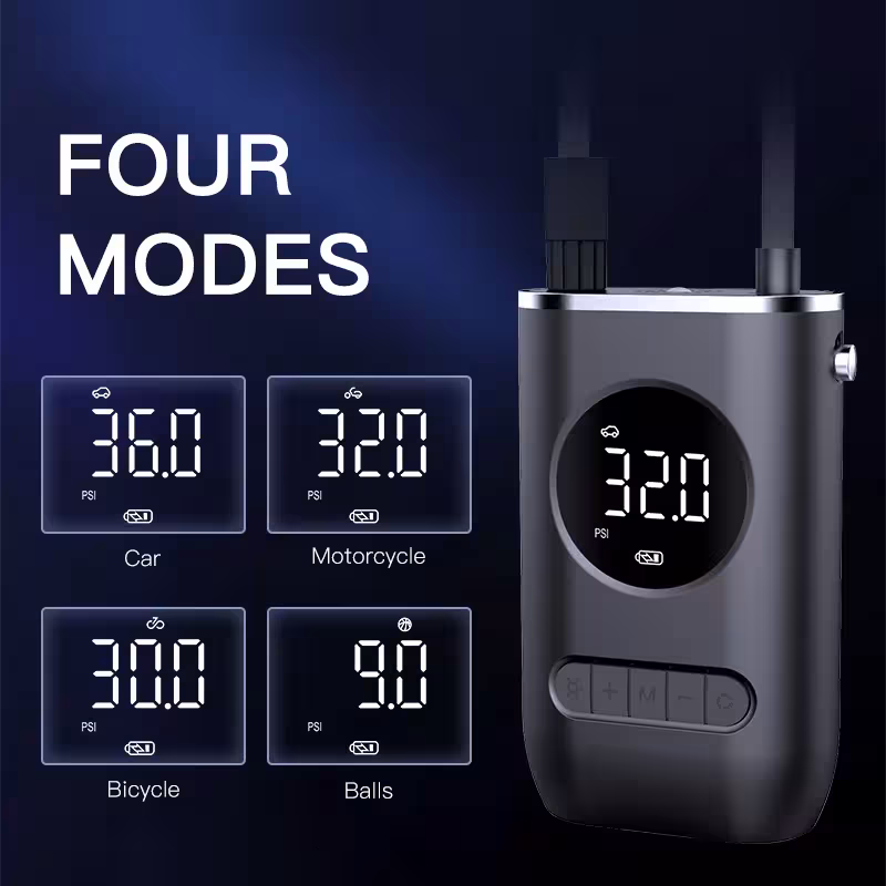 portable electric tyre pump