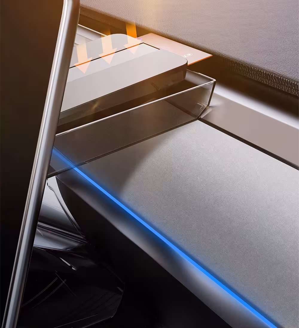 Tesla Model 3 organizer aksessuarai