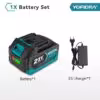 1x batterie 3.0Ah + 1 chargeur