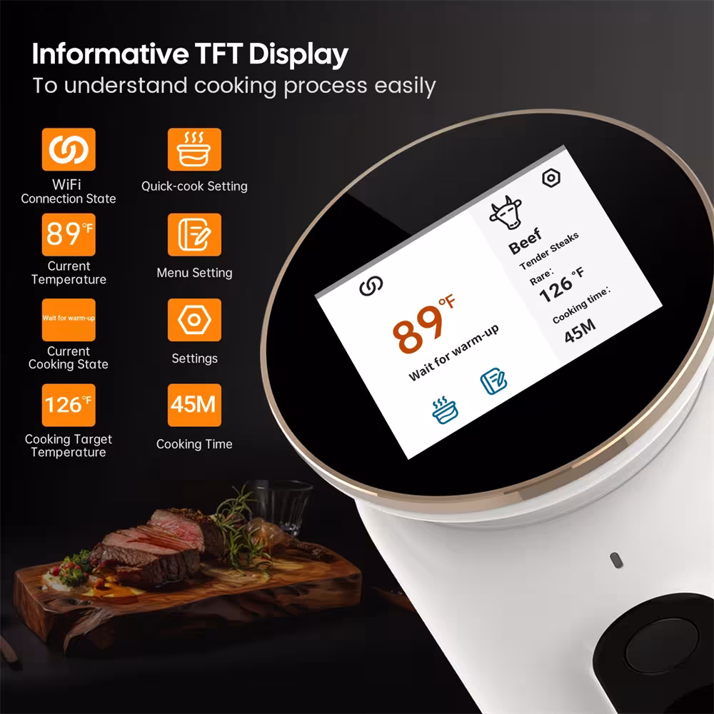 WiFi Sous Vide viryklė