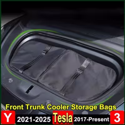 Tesla Model Y Juniper 2025 Šaldytuvinis Frunk Organizeris Izoliacinis Krepšys M3
