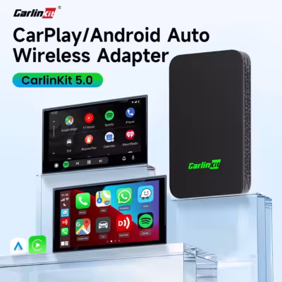 Bezprzewodowy adapter WiFi CarPlay Android Auto CarlinKit 5.0 do samochodu