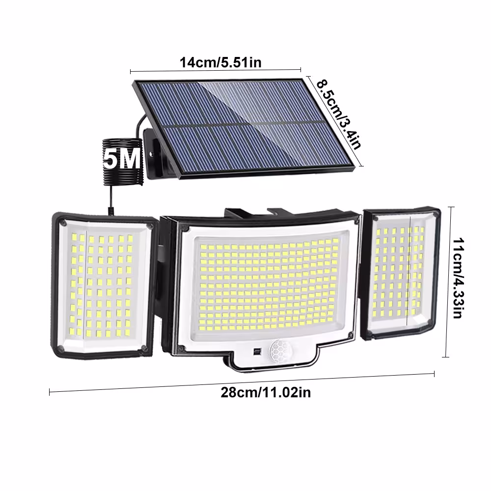 Solar powered outdoor light