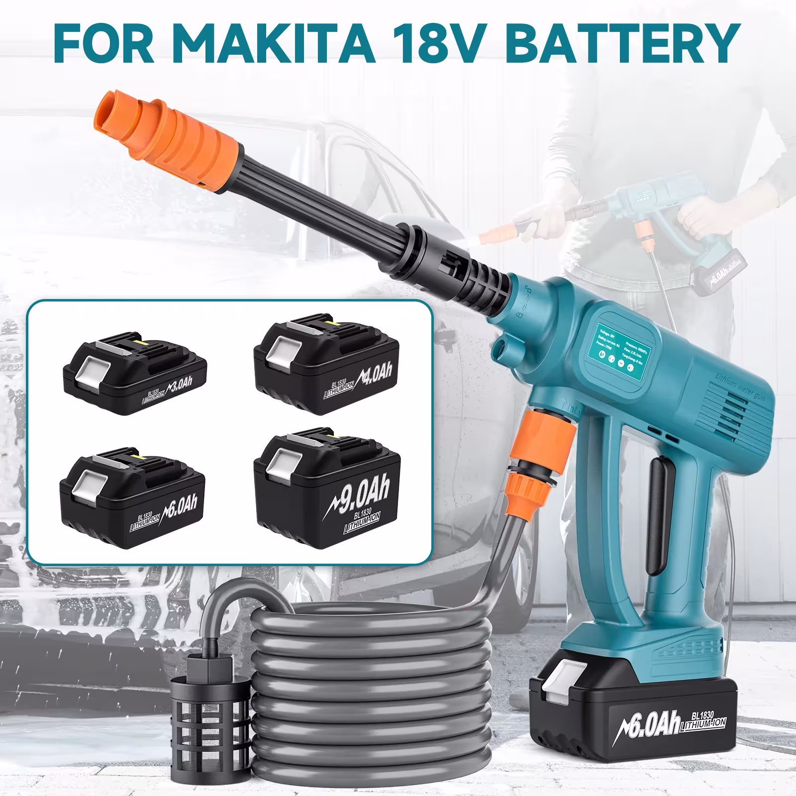 high-pressure wash nozzle