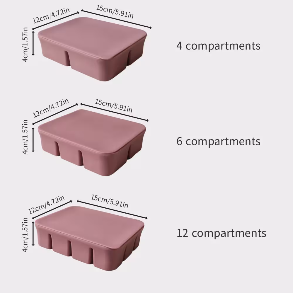stampo per ghiaccioli in silicone 12