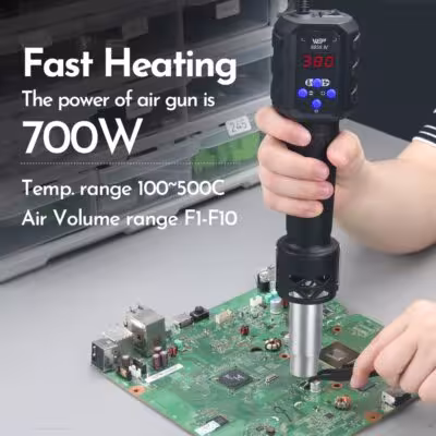 WEP 700W Hot Air Engine LED Display for Micro Soldering and BGA Repair 8858-IV