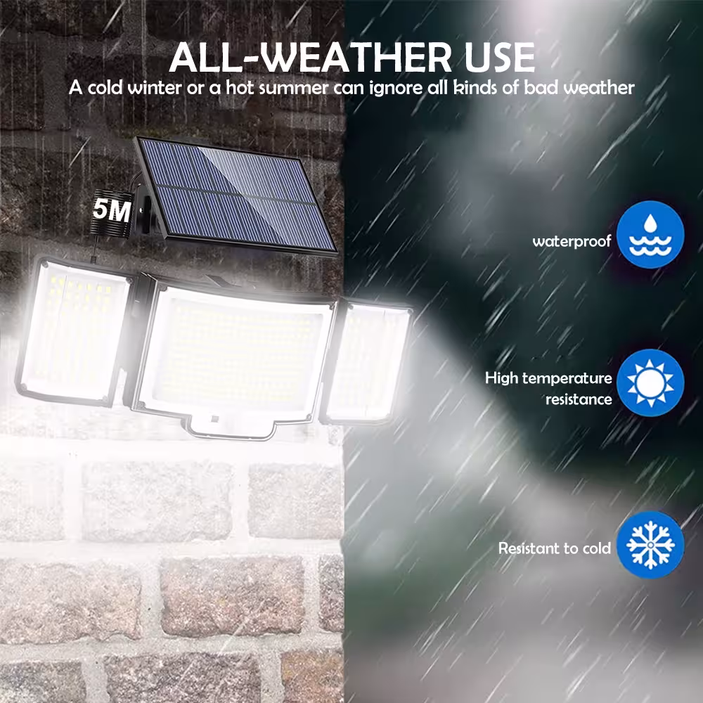 Solar powered outdoor light