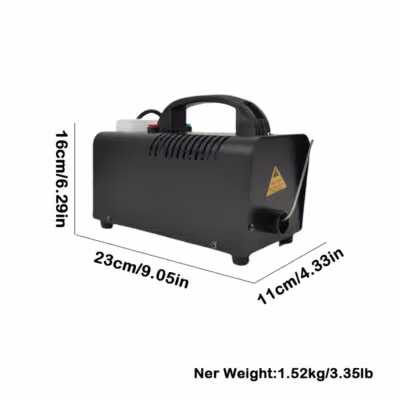 12V mobile Nebelmaschine für Außenaufnahmen ohne Akku 200W
