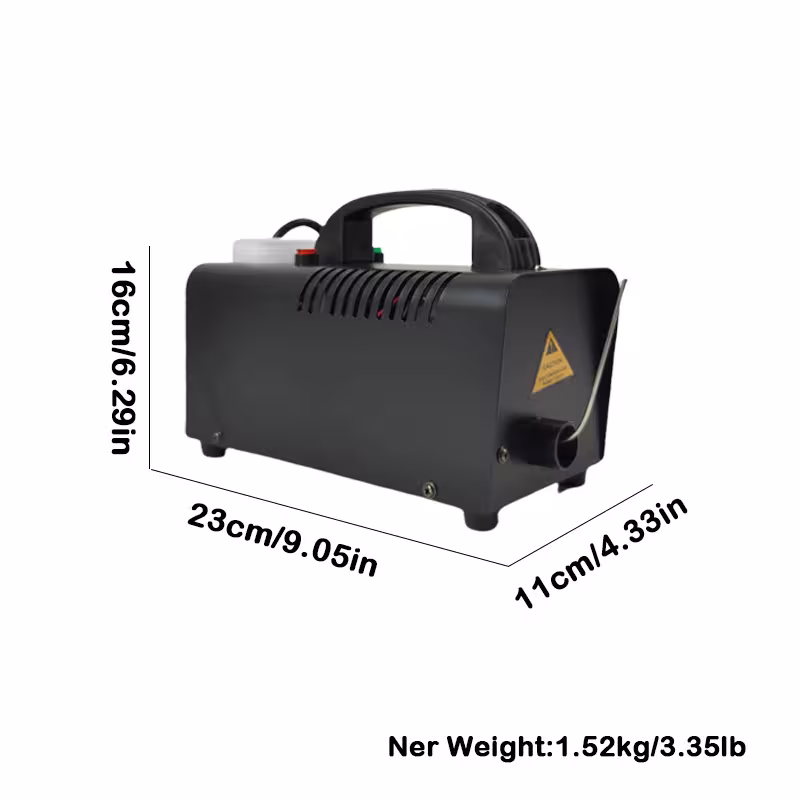 Machine à fumée portable 12V pour photographie en extérieur sans batterie 200W