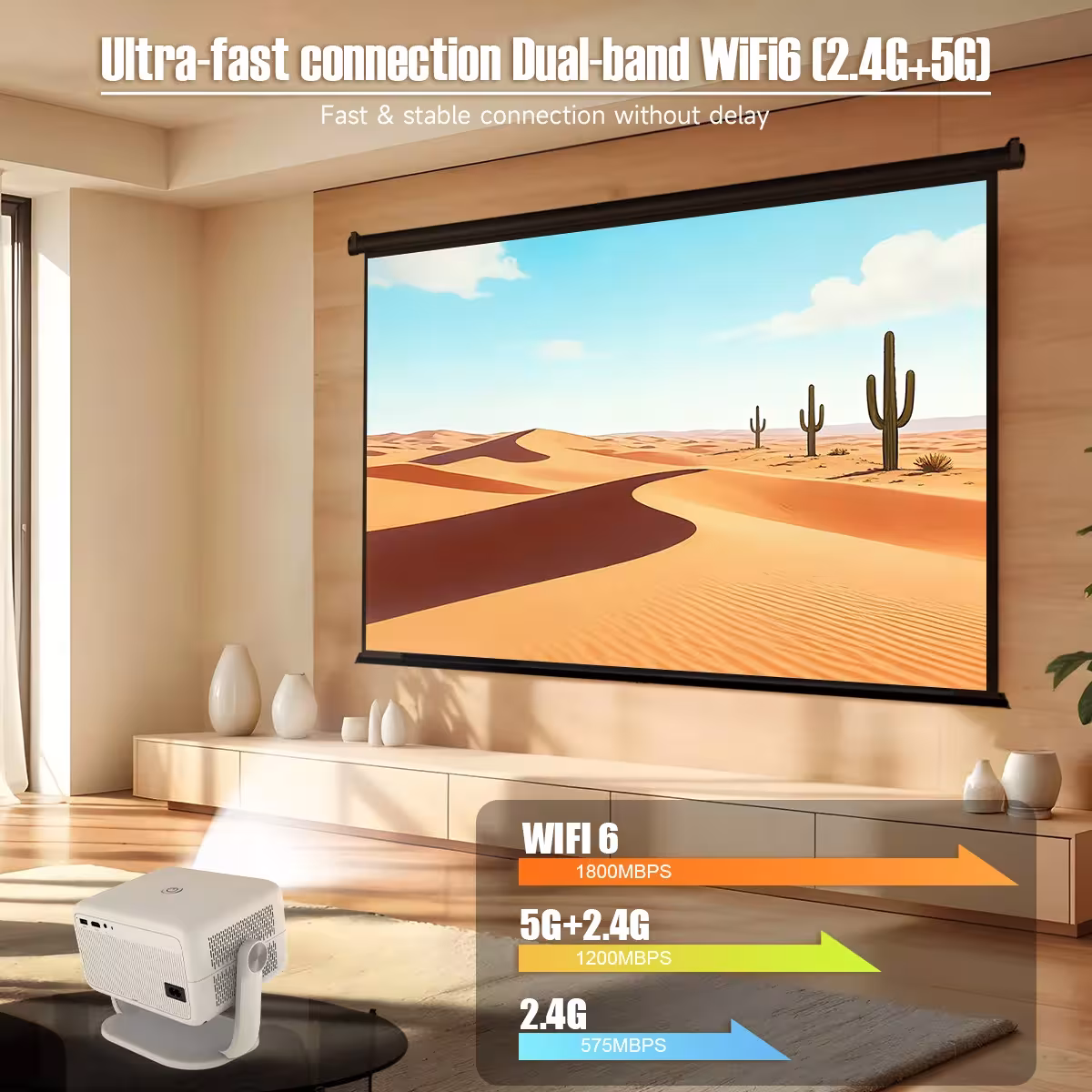portable projector 1080P