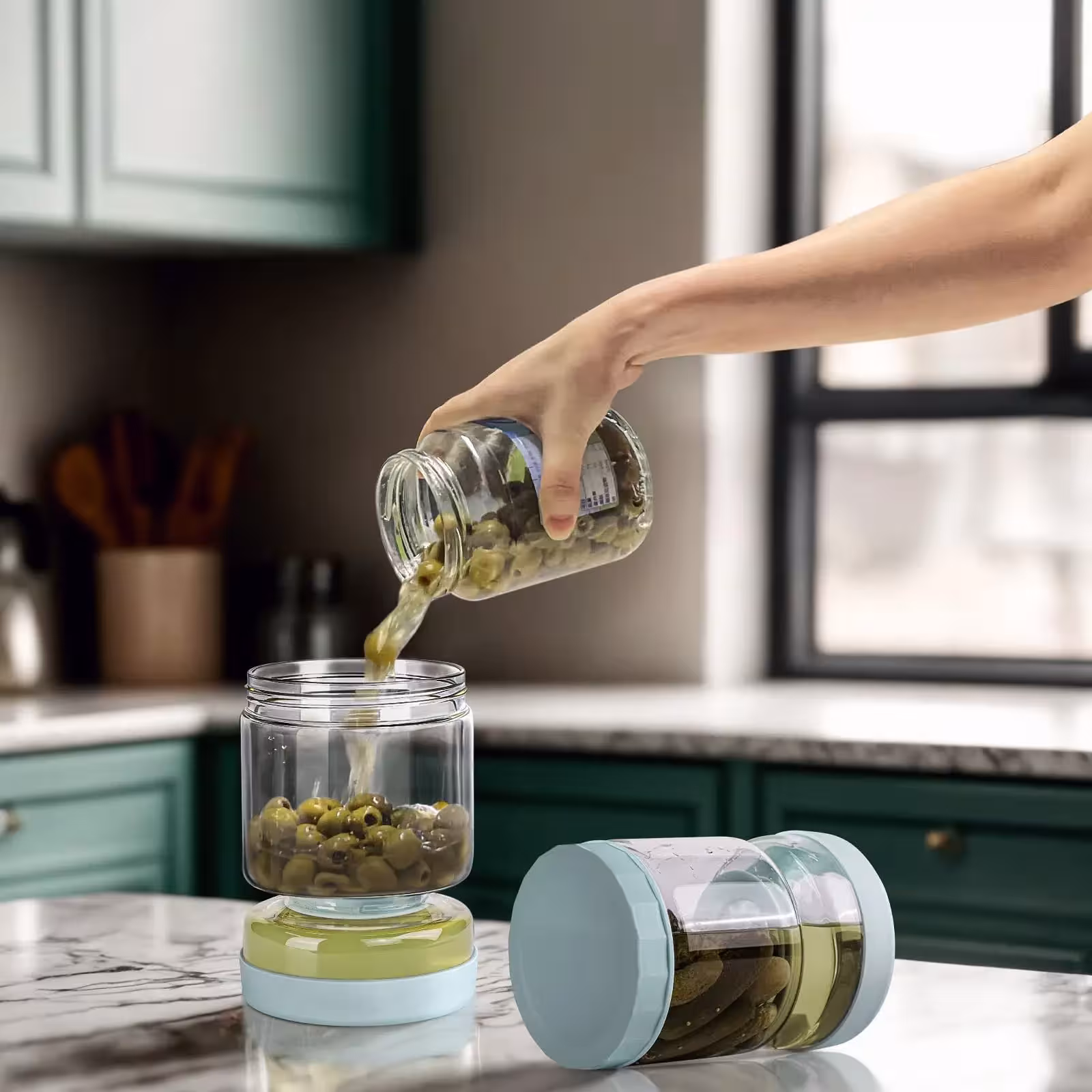 fermentation vessel for liquid removal