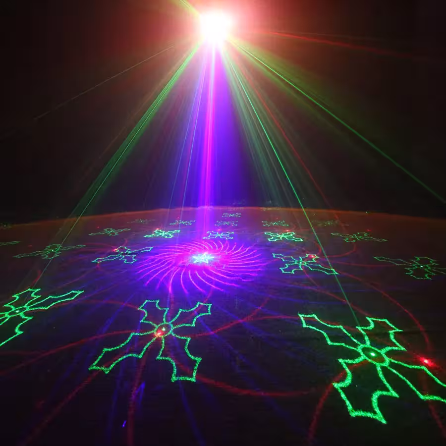 laser disco light projector
