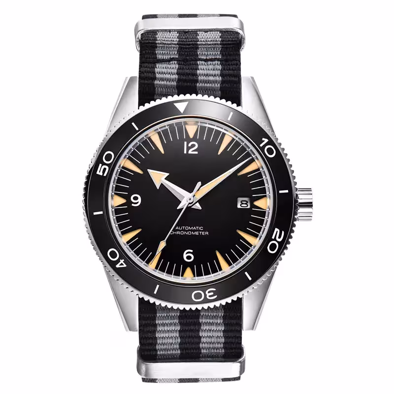 automatic male clock 100m
