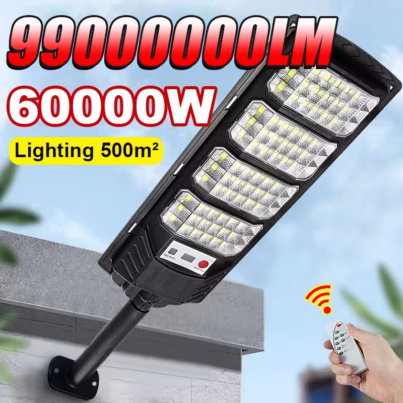 Apparecchio solare LED con sensore di movimento