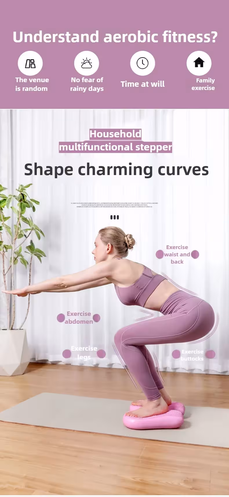 Balance-Stepper für Zuhause