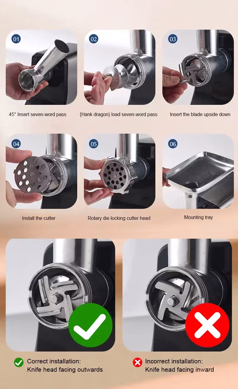 electric meat grinder