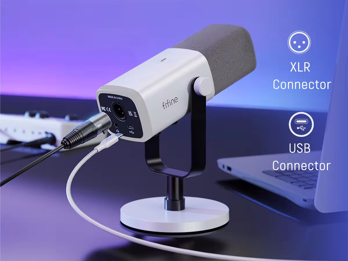 microphone dynamique XLR USB