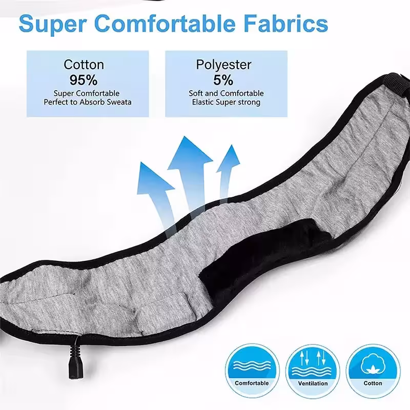 Casque Bluetooth sans fil avec masque de sommeil