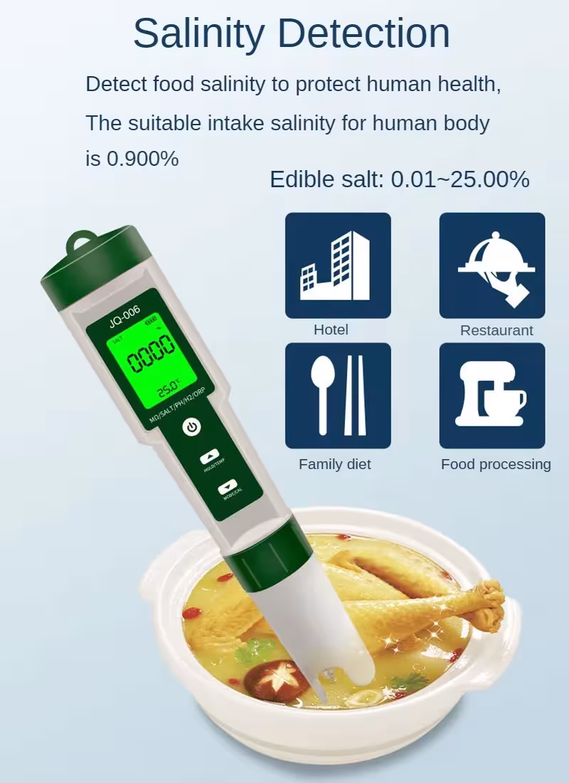 monitor per la qualità dell'acqua per acquari