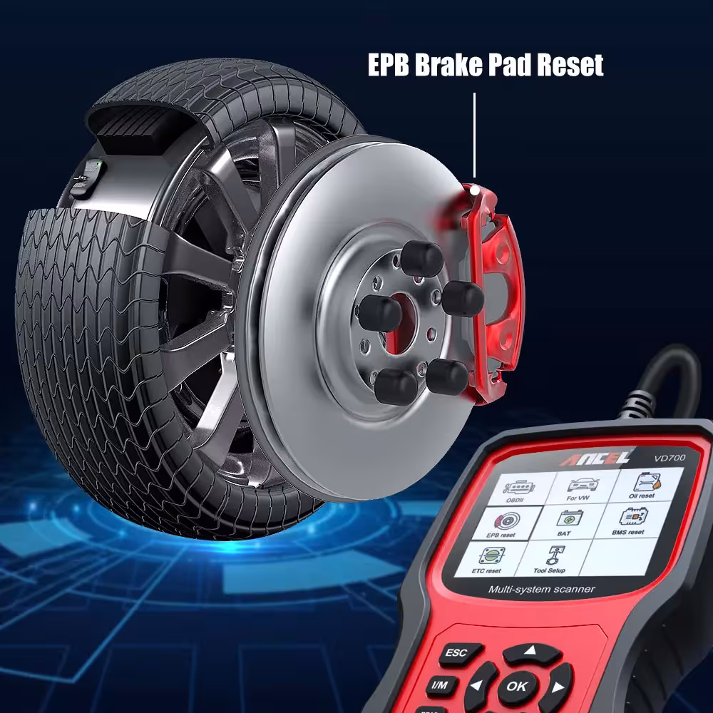 Escáner OBD2 para VW Audi