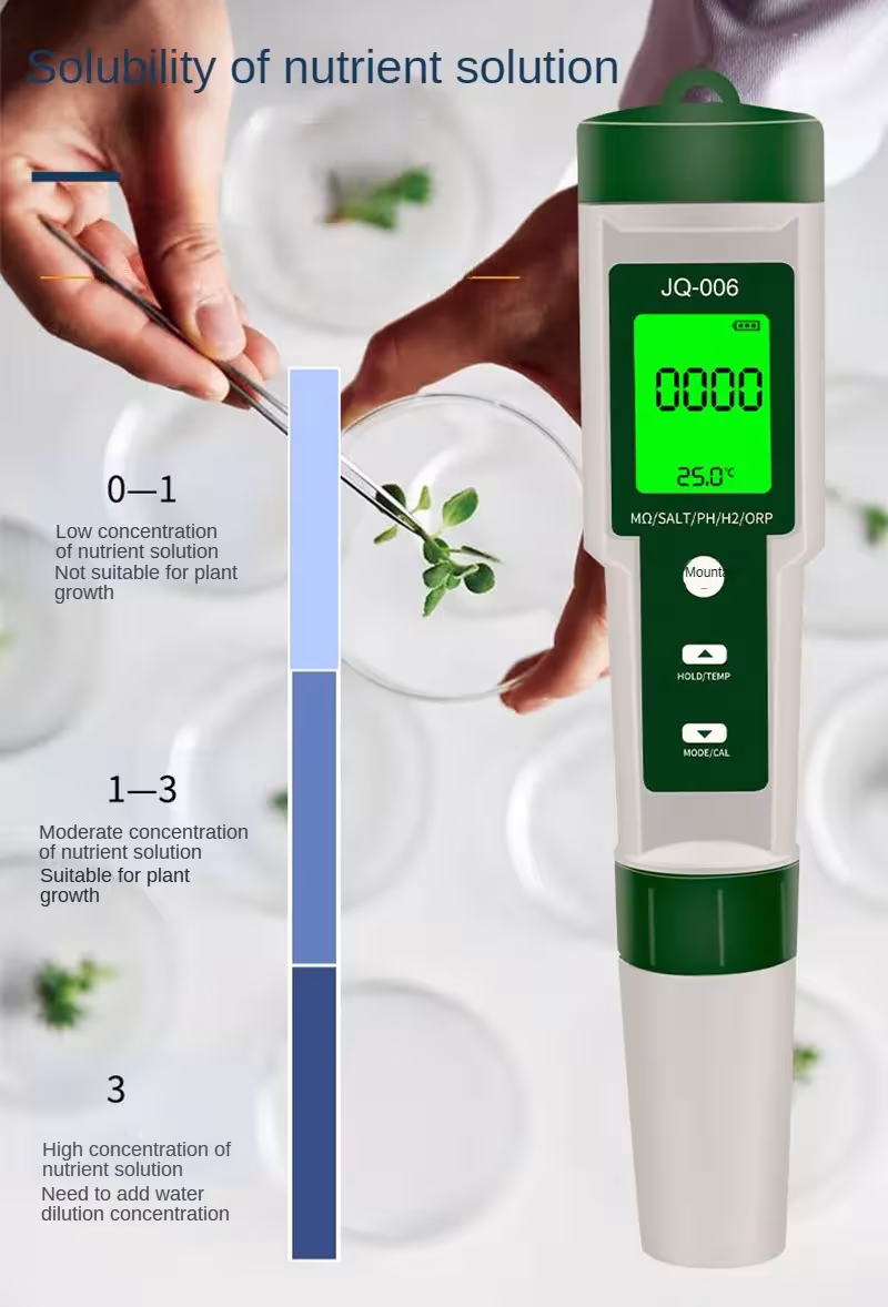 monitor per la qualità dell'acqua per acquari