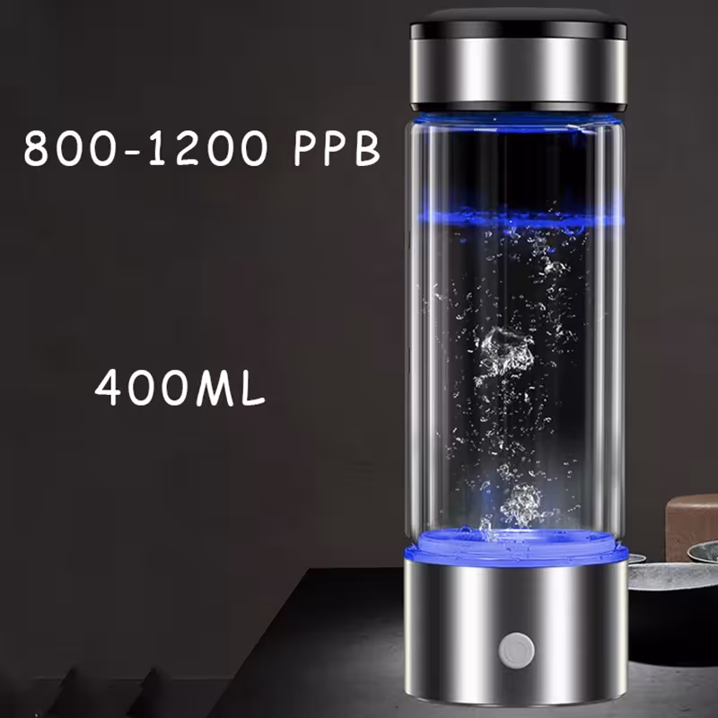 Water ionizer Hydrogen Water Generator 420ml with battery and antioxidants