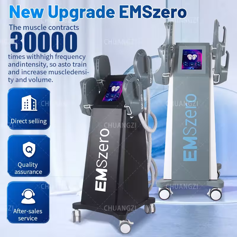EMSZERO PRO 6500W NEO body shaping machine EMS+EMT/RF stimulator