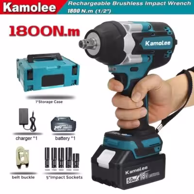 Camolee Brush elettrico a vite senza fili 1 / 2 18V 21V ricaricabile