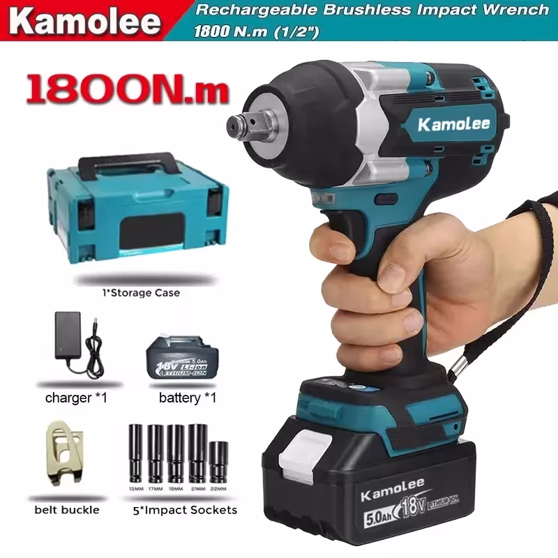 Camolee Brush elettrico a vite senza fili 1 / 2 18V 21V ricaricabile