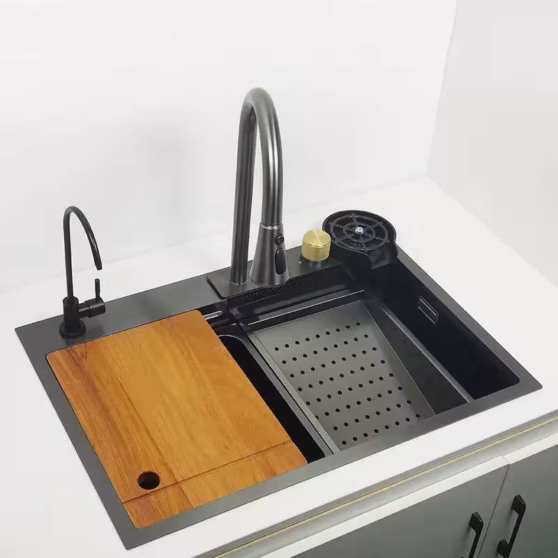 kitchen sink grey