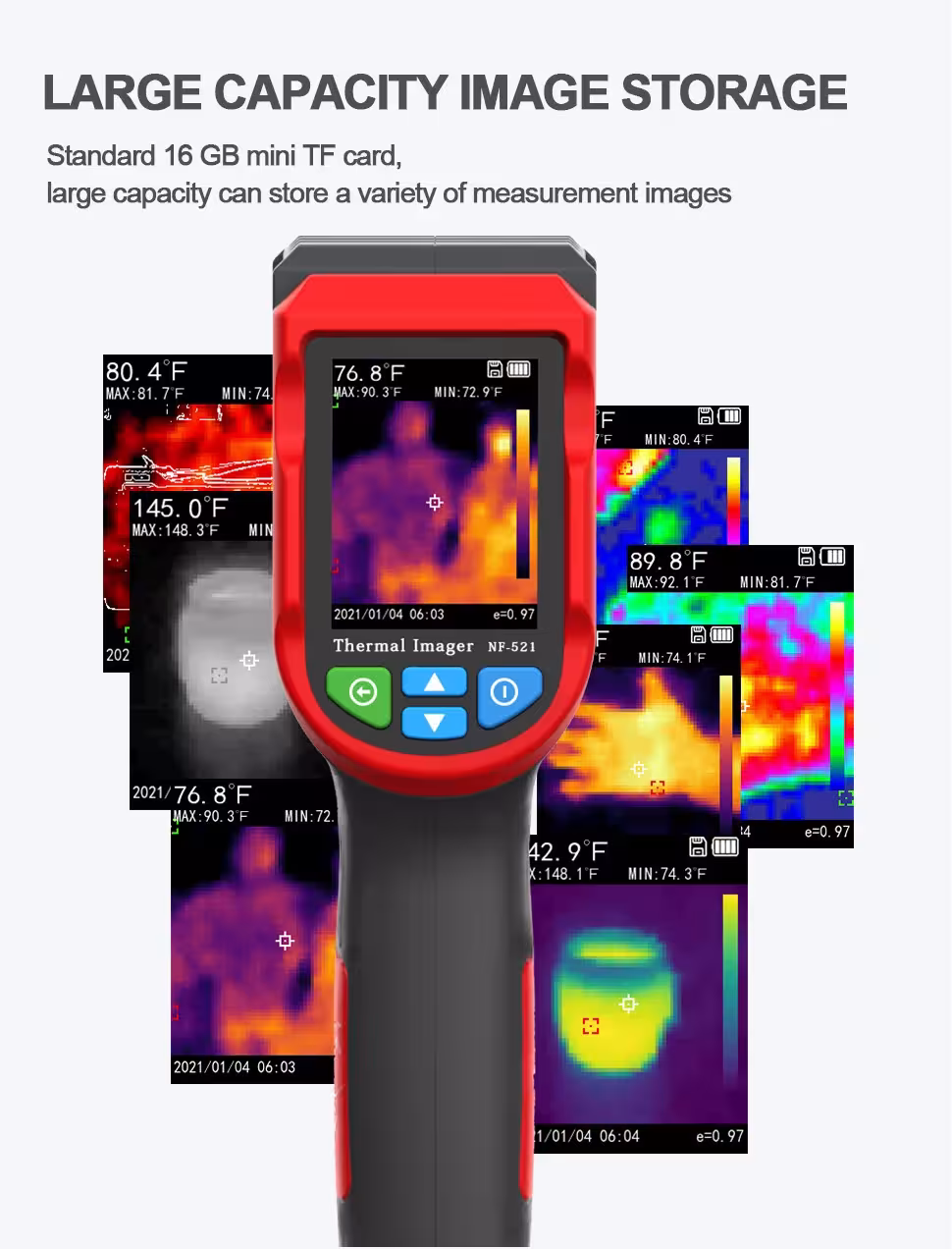 caméra thermique pour le chauffage