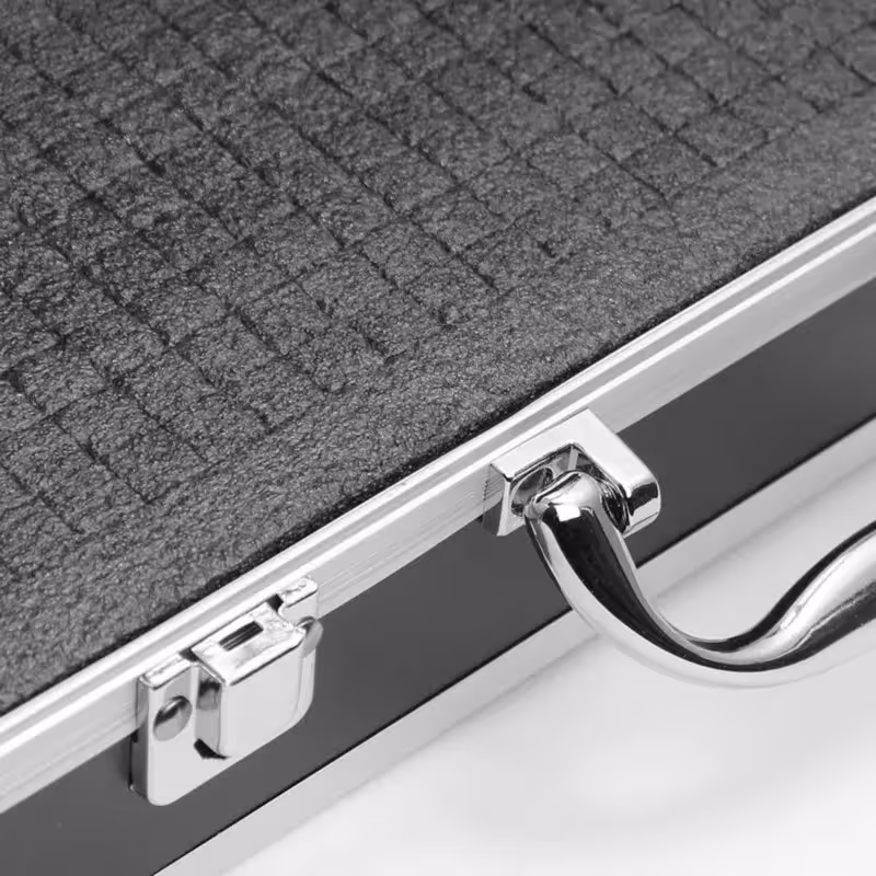 caja de herramientas de aluminio