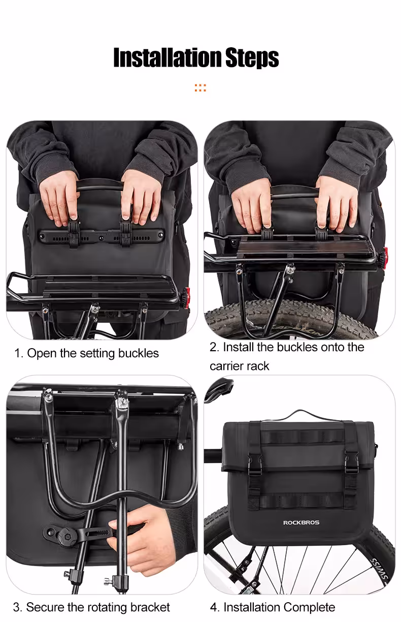 sac de chargement pour vélo