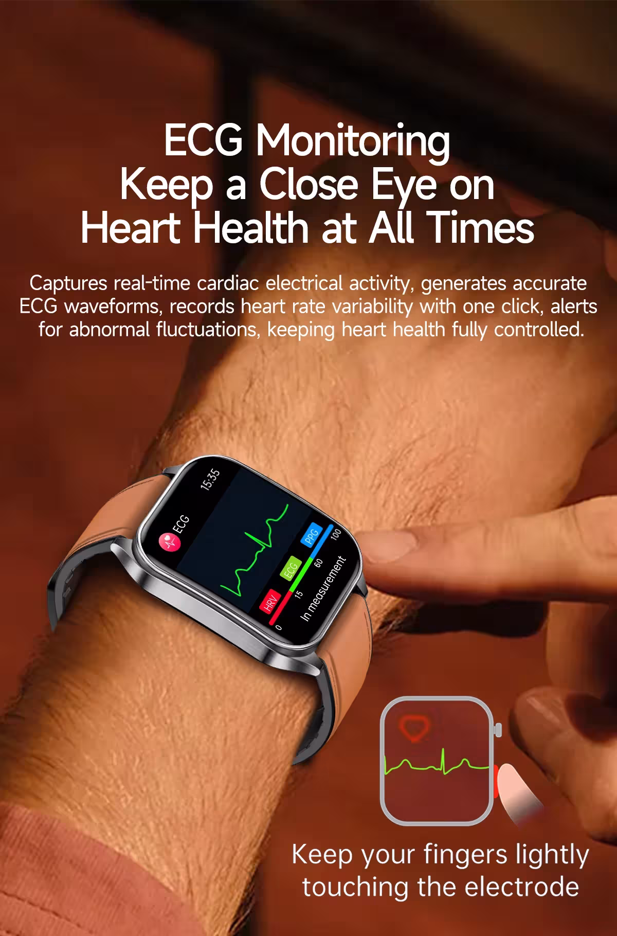 láser terapia reloj inteligente