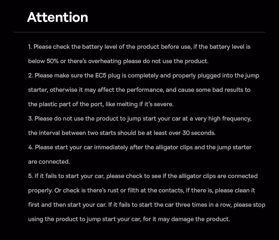 auto starter powerbank