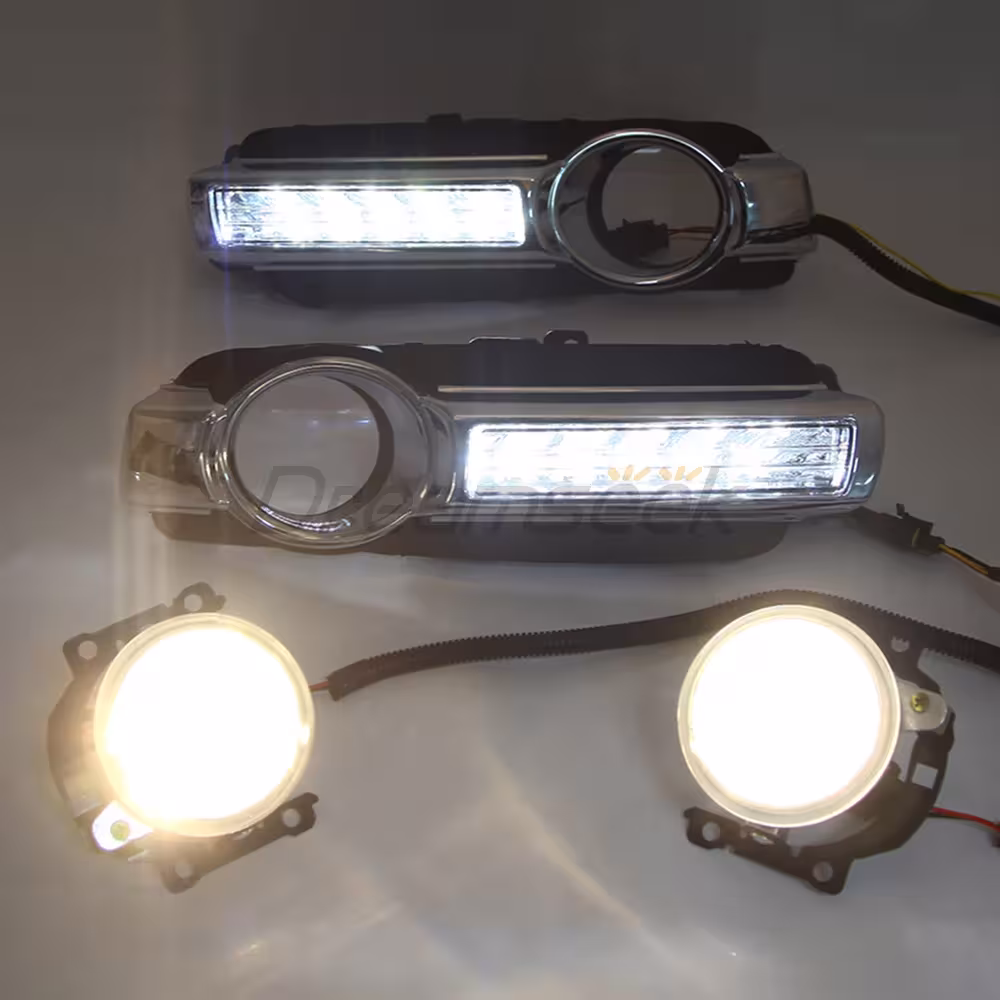 LED daytime running lights for Mitsubishi Pajero