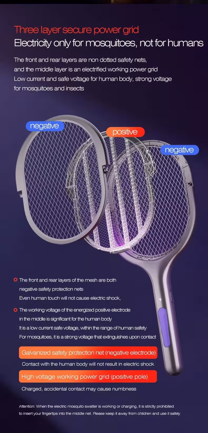 mosquito swatter UV trap
