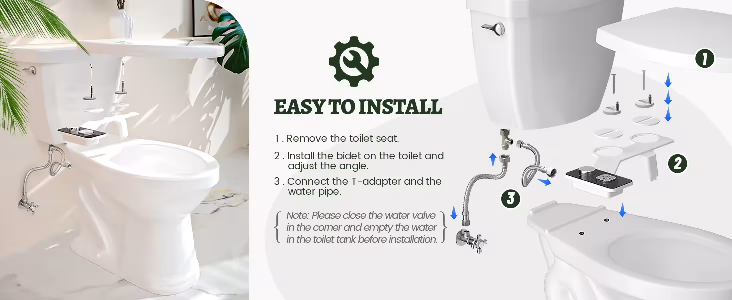 accessorio bidet per WC